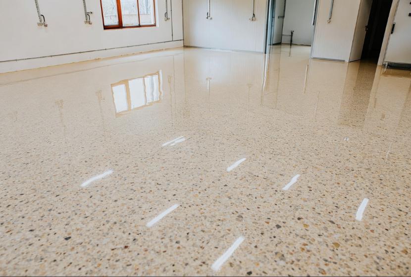 Decorative Flake Epoxy Flooring in Hillfields BS16 4